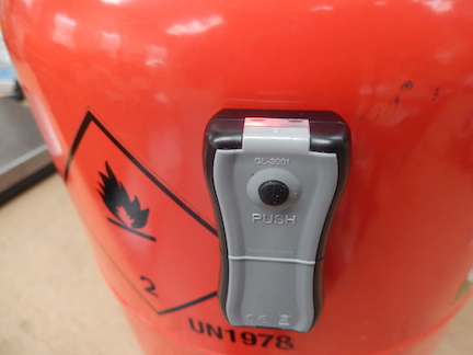 Gas Level Indicator for Gas Cylinders